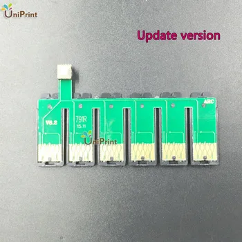 

UP 1pcs T0791 791 79 auto reset ARC Chip ink cartridge chip for R1400 1430 PX700W PX800FW P50 PX830FWD