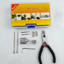 CHKJ Автомобильный Замок разборка устройство для зажима инструмента декодер Pin флип ключ-Съемник Замок зажигания отмена замок удаление слесарь Ремонт для Honda