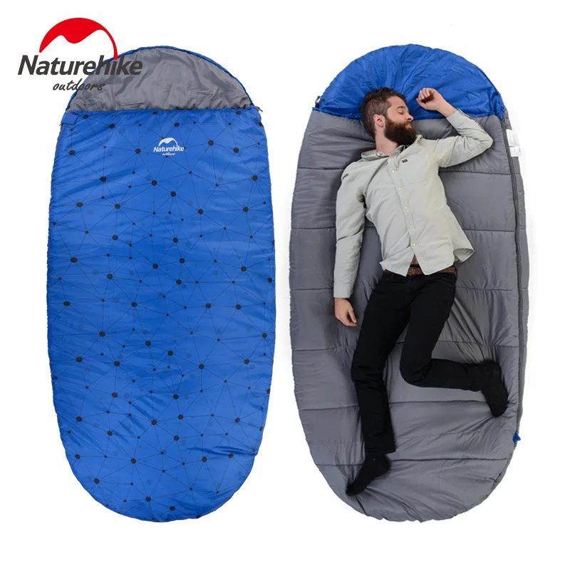 130 Big Space 230cm*100cm Naturehike Sleeping Bag Super Large Widening