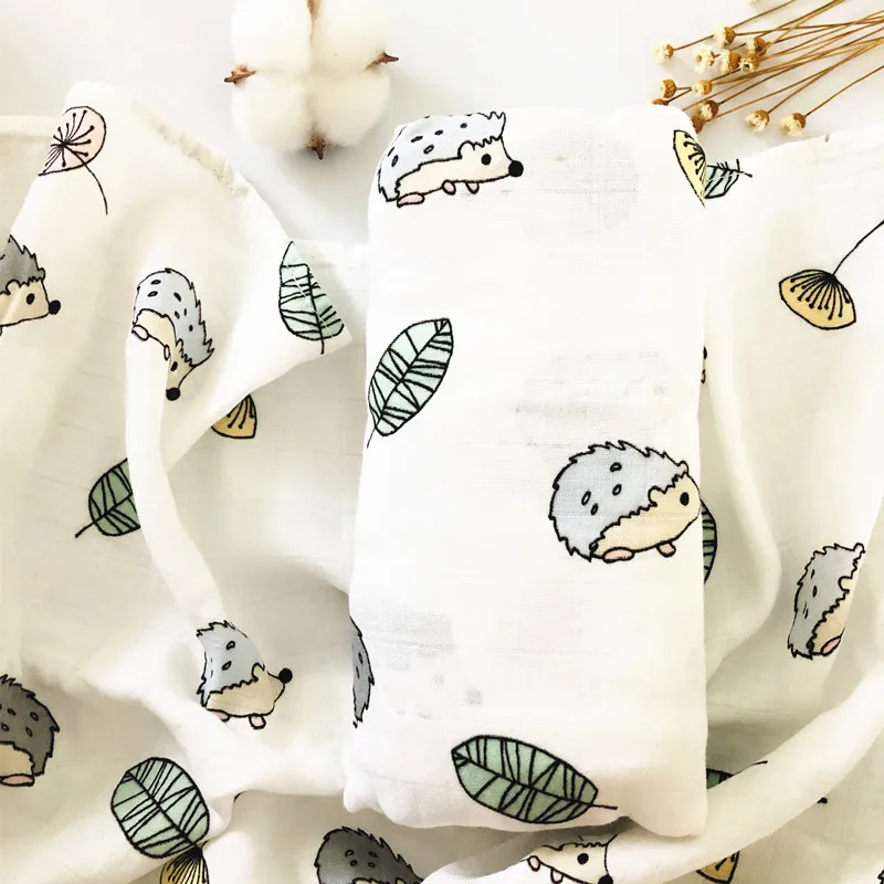 quilt cover A 70% bamboo baby swaddle baby muslin blanket quality better than Aden Anais Baby Multi-use  big diaper Blanket Infant Wrap baby styling pillow Bedding