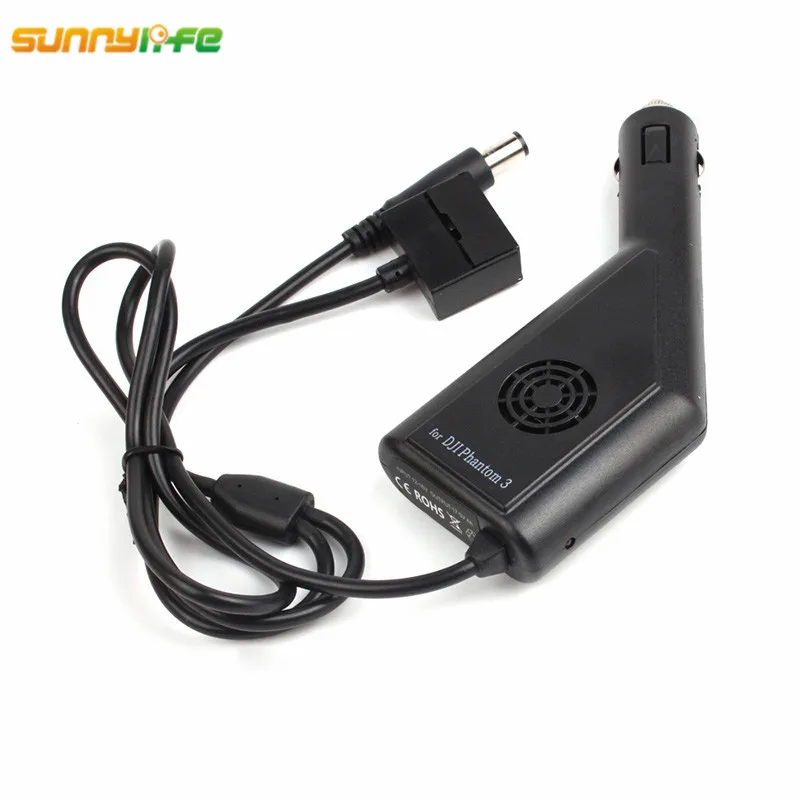 Sunnylife Phantom 3 Car Charger Battery Remote controller 17.5V 4A Accessores For DJI Professional Advanced | Электроника