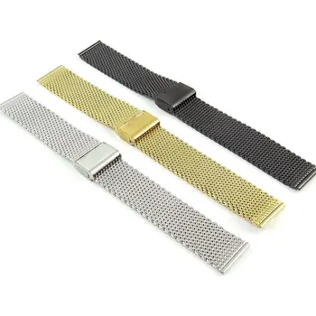

18-24mm Replacement Band Strap Stainless Steel Watch Mesh Bracelet Strap