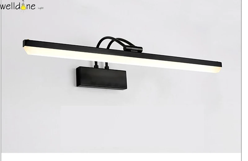 Plafoniere Moderne Led : Moderne led schwarz spiegel lampe badezimmer eitelkeit wand licht