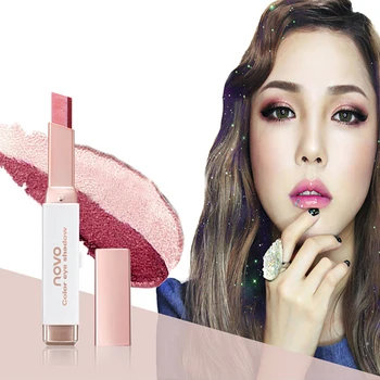

Double Color Eye Shadow Stick Stereo Gradient Velvet Shimmer Eye Makeup Palette Cosmetics Eye Shadow Cream