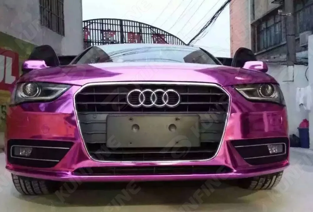 Chrome Purple Car Vinyl film 2
