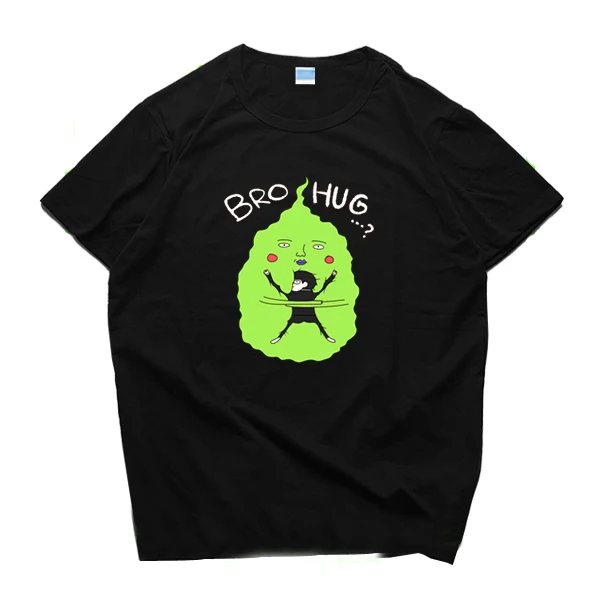 04 Аниме Mob Psycho 100, футболка для косплея, Mobu Saiko Hyaku, Мужская футболка, Woe, мужские летние хлопковые футболки с коротким рукавом, топы - Цвет: 04