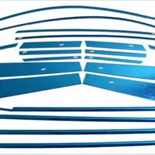 20 штук автомобиля полный Окно Планки+ центр столп ОТДЕЛКОЙ для bmw X6 E71 2009 2010 2011 2012 2013