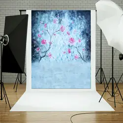 Новая картина маслом Роза фотографии фонов дети цветок Аксессуары для фотостудий Задний план