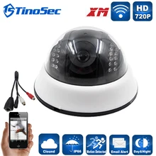 Беспроводной 720 P 1.0MP onvif wi-fi крытый домашней безопасности ИК p2p motion обнаружения 3.6 мм объектив IP камера с аудио выход