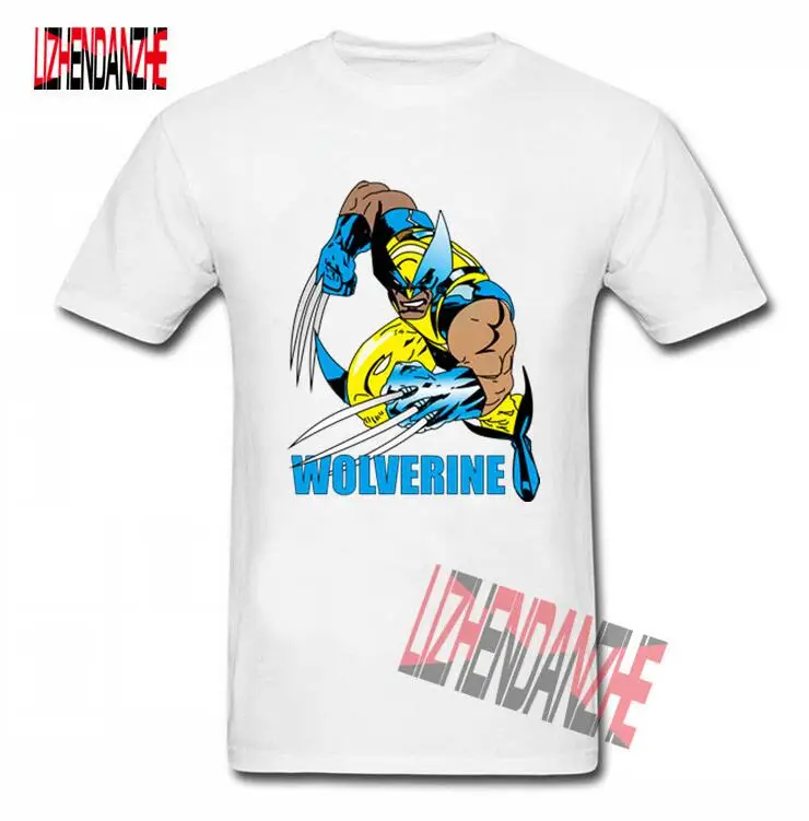 X men Wolveriner Мужская 3D Футболка женские летние хлопковые футболки с короткими