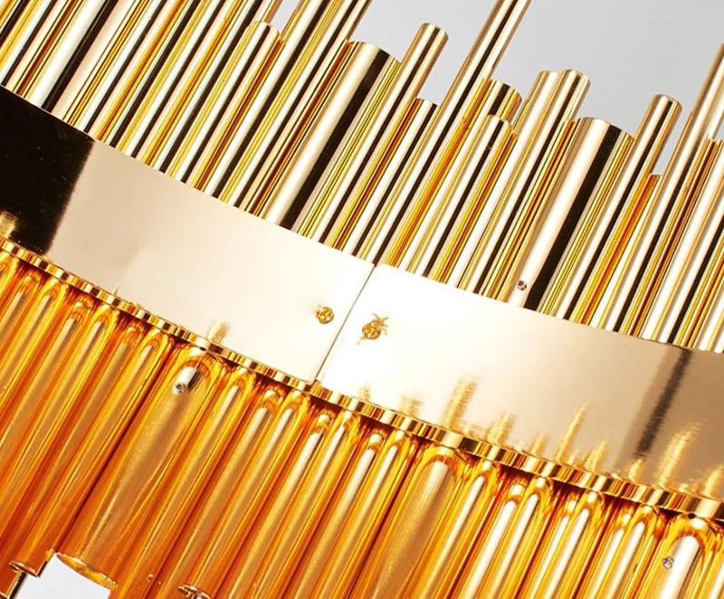 Tubo da Liga de Alumínio Itália Design Ouro Delightfull Brubeck Lustre Suspensão Luminária Lâmpada Projeto Moda 8 Itália design ouro delightfull brubeck lustre tubo