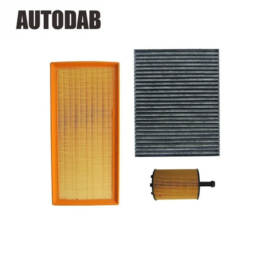 

High Quality filters for 2003-2010 VW Touareg 2.5 air filter+oil filter+cabin filter