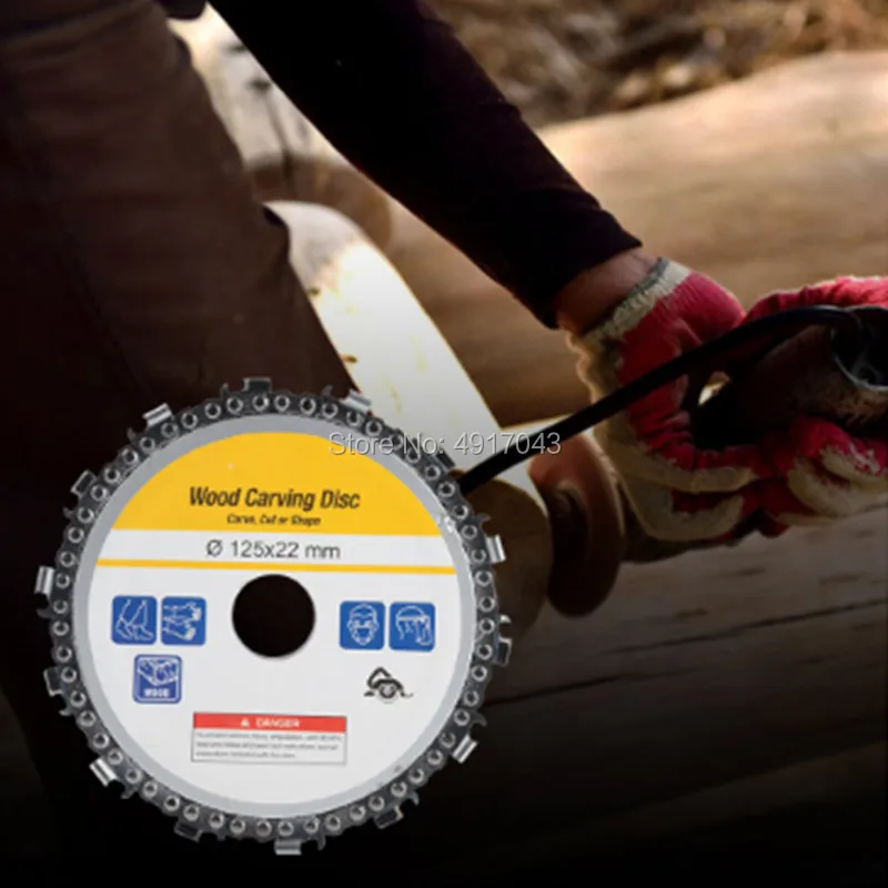 5 Inch Grinder Disc and Chain 4