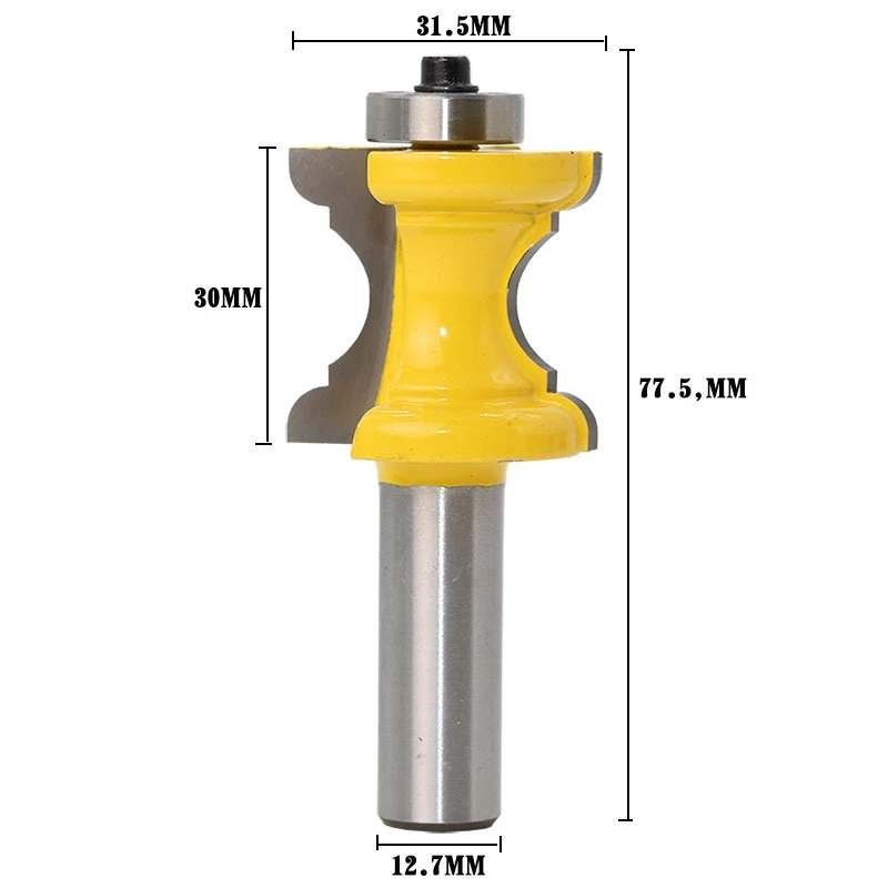 1PC Architectural Molding Router Bit 1/2" Shank Line knife Woodworking cutter Tenon Cutter for Woodworking Tools