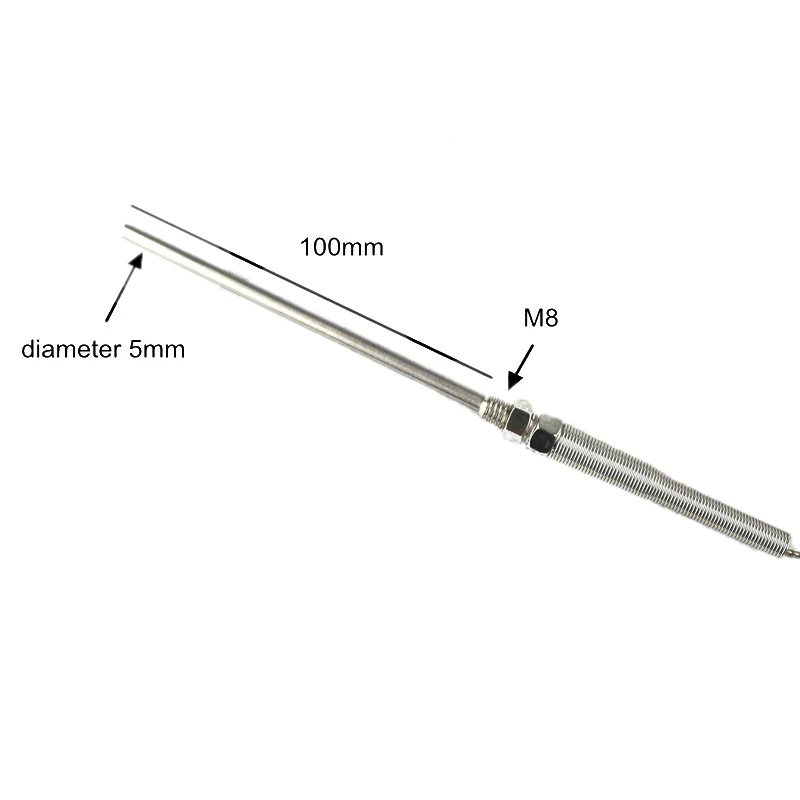 Зонд термопары 0 400 C типа K 100 мм датчик s 1 м/2 м кабель температуры|thermocouple probe|temperature