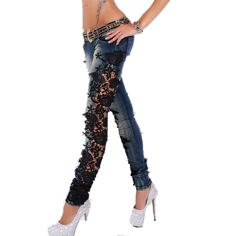 denim slim low waist