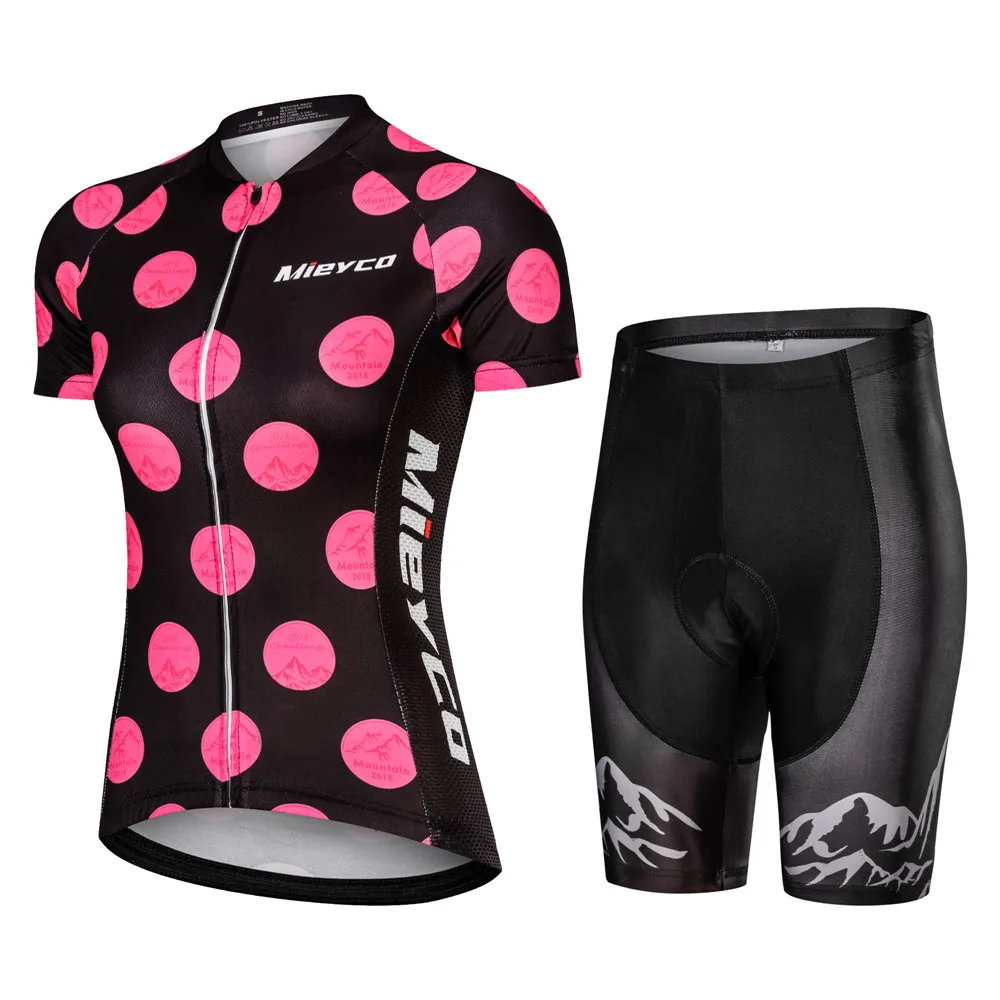 Women Summer Cycling Jersey Set High Quality Mountain Bike Clothes Ropa