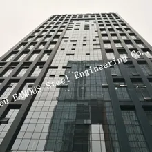 Двойной Слои термоизолирующие стеклянные Шторы наклейки встроенный Системы прозрачный