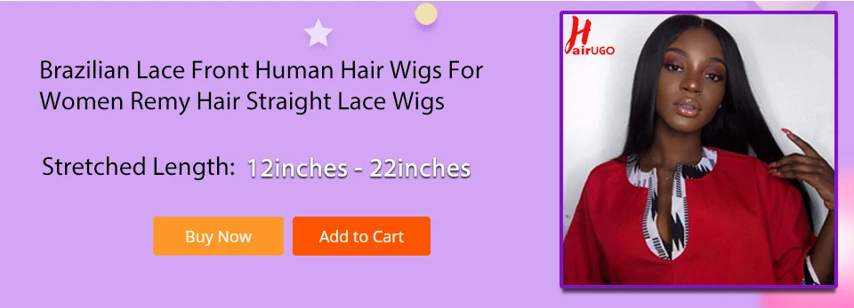 HairUGo короткие кружевные человеческие волосы парики для женщин бразильские волны океана не Реми человеческие волосы без запаха Кружева