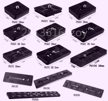 

Camera Tripod Monopod/1/4" ScrewAluminiumquick release plate PU40 PU50 PU60 PU70 PU200/PU150/PU100For Canon 5D Mark II Nikon