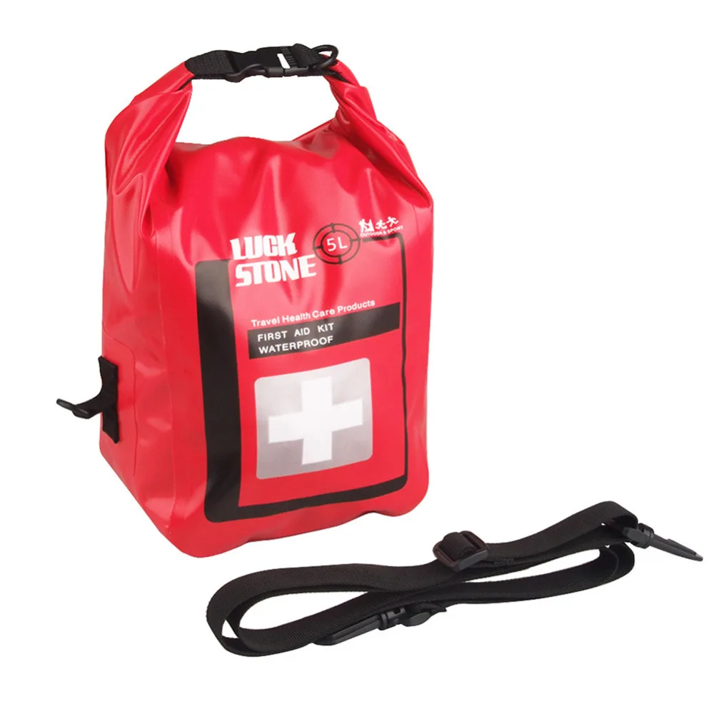 Waterproof Storage Shoulder Bag Anti dirt and Dampproof Dry Red Outdoor