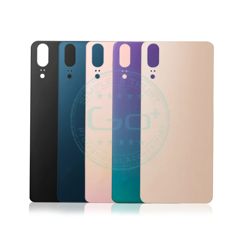 For Huawei P20 Back Battery Cover Glass + Plastic Rear Housing Door Case EML-L09 Replacement Repair Spare Parts | Мобильные телефоны
