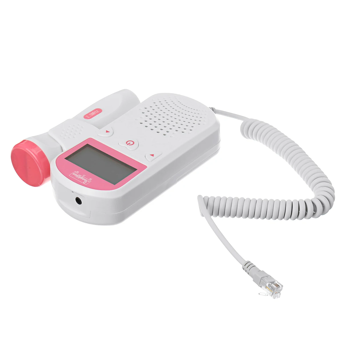 Kopen 2.0MHz LCD Digitale Prenatale Foetale Doppler Hart Geluid Monitor Scherm Tester Detector Zwangere FetalPulse Meter Monitoren