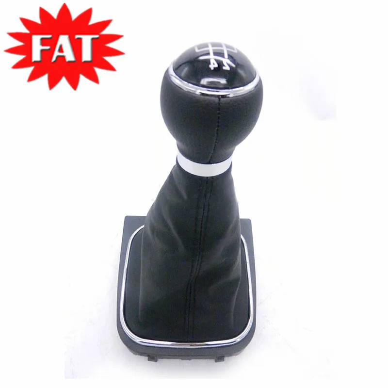 

5 Speed Car Gear Shift Knob with Giator Leather Boot For VW Golf V 2005-2008 Golf VI 2009-2013 Golf Plus 2005-2013 1K0711113CF