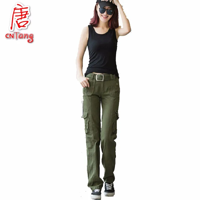 multi pocket cargo pants womens