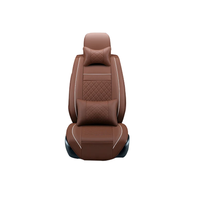

1 Pcs Leather Car Seat Cover For Ssangyong Kyron 2013 durable breathable seat covers for Kyron 2012-2011 accessories styling