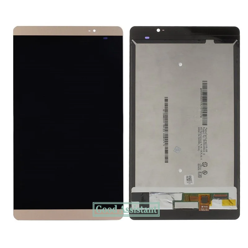 100% протестированный белый/золотой 8 0 дюймовый для Huawei Mediapad M2 искусственный