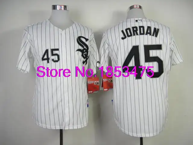 michael jordan white sox jersey