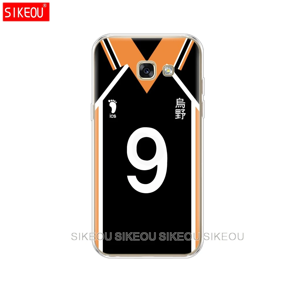 Силиконовый чехол для телефона Samsung Galaxy A6 A8 2018 A3 A310 A5 A510 A7 2016 2017 Haikyuu Hinata атаки аниме