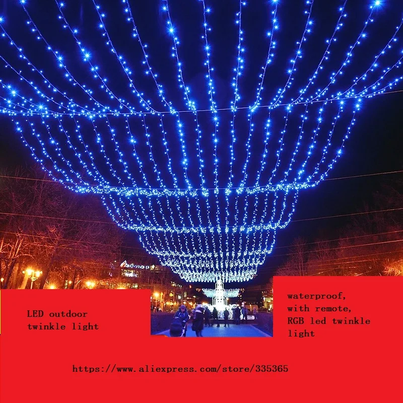 LED TWinKLE LIGHT RGB 10M WITH PLUG3