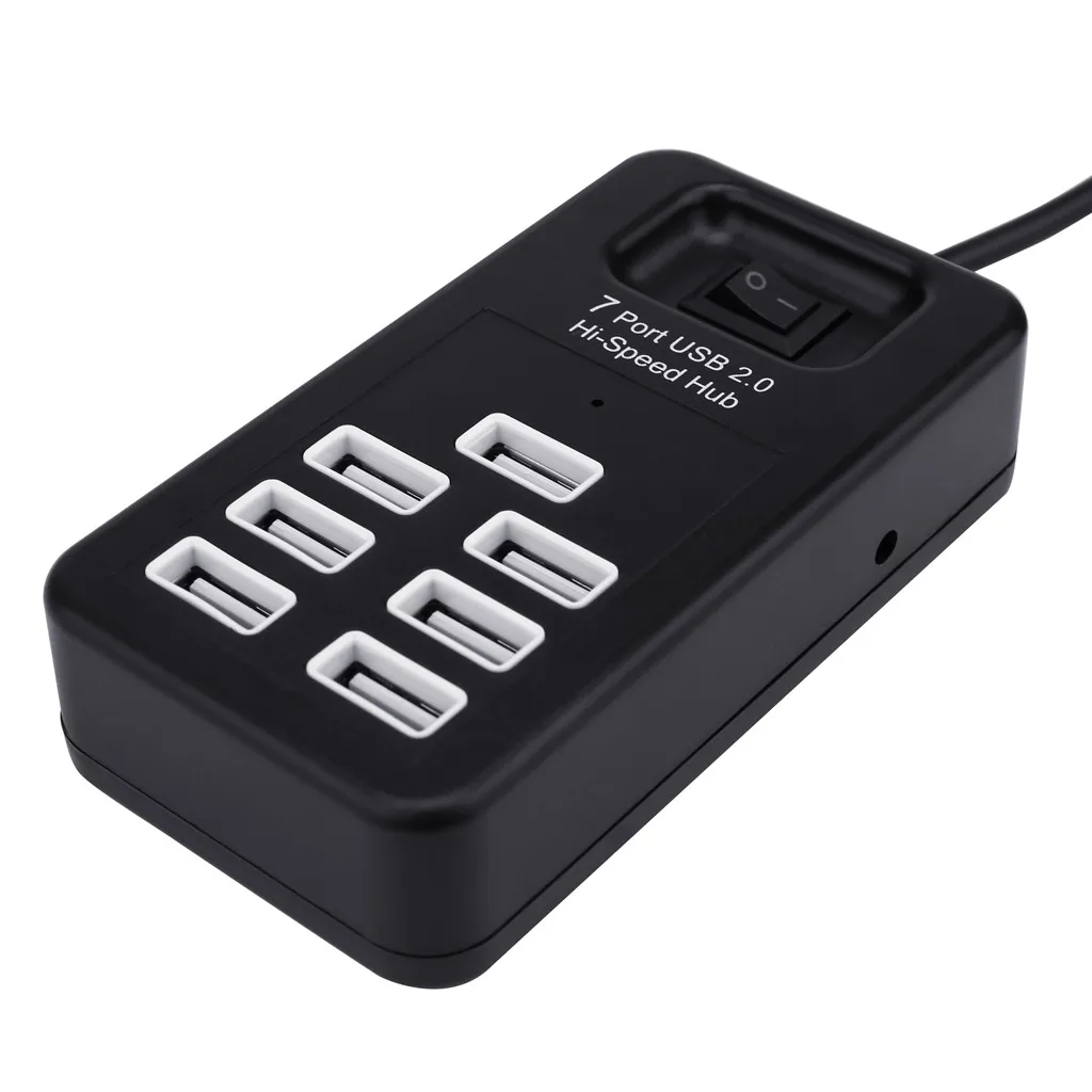Sup порт 1 ТБ HDD 7 портов USB 2 0 высокоскоростной концентратор 480 Мбит/с выключателем