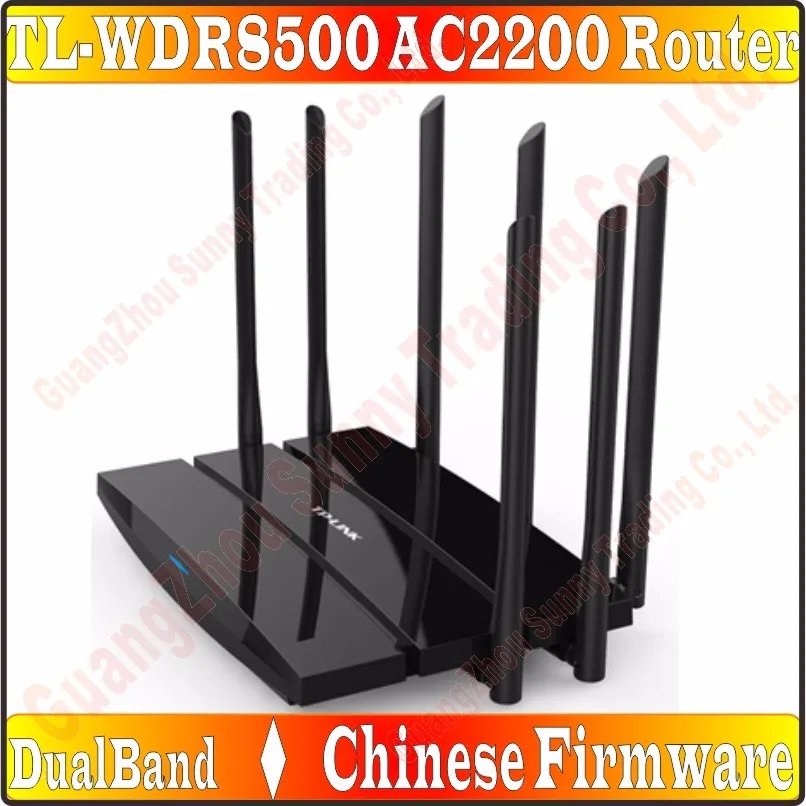 [ChineseFirmware] 7 внешних антенн TP-LINK 5 ГГц 1733 Мбит/с беспроводной маршрутизатор 802.11AC 2200 Мбит/с двухдиапазонный гигабитный AC2200 огромный WiFi