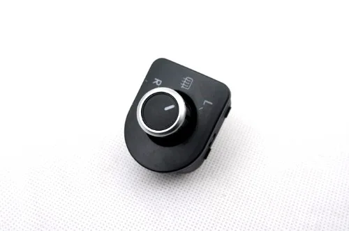 Matt Chrome Rear View Side Mirror Switch Knob (Heat Support) For VW Volkswagen Passat B5 / B5.5 | Автомобили и мотоциклы
