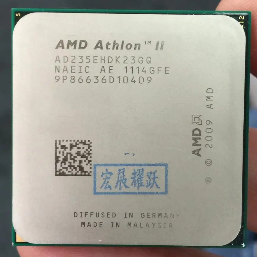 Двухъядерный процессор AMD Athlon II X2 235E X235E AM3 938 для настольного компьютера 100%