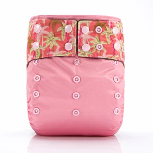 Style 4 JinoBaby модные бамбуковый уголь пеленки детские подгузники многоразовые детские бамбуковые подгузники OS подходит для NB до 15 кг - Цвет: Style 4