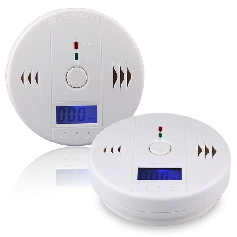 LCD Digital Screen 85Db Independent Carbon Monoxide Detector for Test CO Gas Leak Detector 2