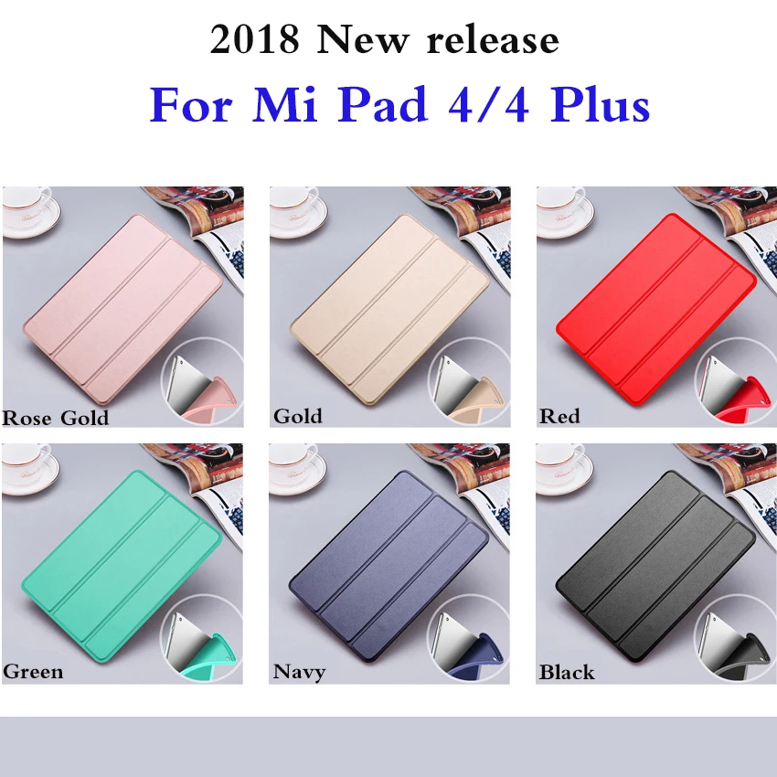 

New High Quality For Xiaomi Mi Pad 4 Plus 10.1 inch Case Full Protection Soft Protective Cover Case For Xiaomi Mi Pad 4"8.0 inch