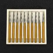 10 шт. стоматологический Карбид Bur хирургический Эндодонтический вольфрамовый костный резак сверло FG 1,6 мм Endo-Z высокоскоростные Стоматологические Инструменты 28 мм