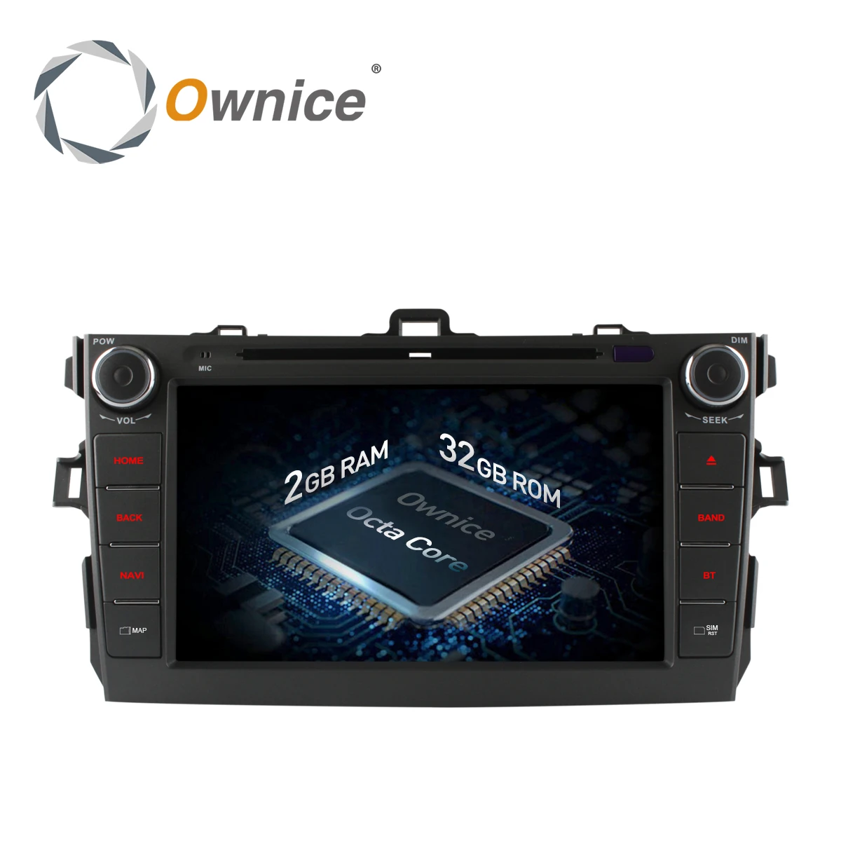 

Ownice C500 Android 6.0 Octa 8 Core for Toyota Corolla 2007 - 2011 Car DVD Radio GPS Navi wifi 4G LTE Network 2GB RAM 32GB ROM