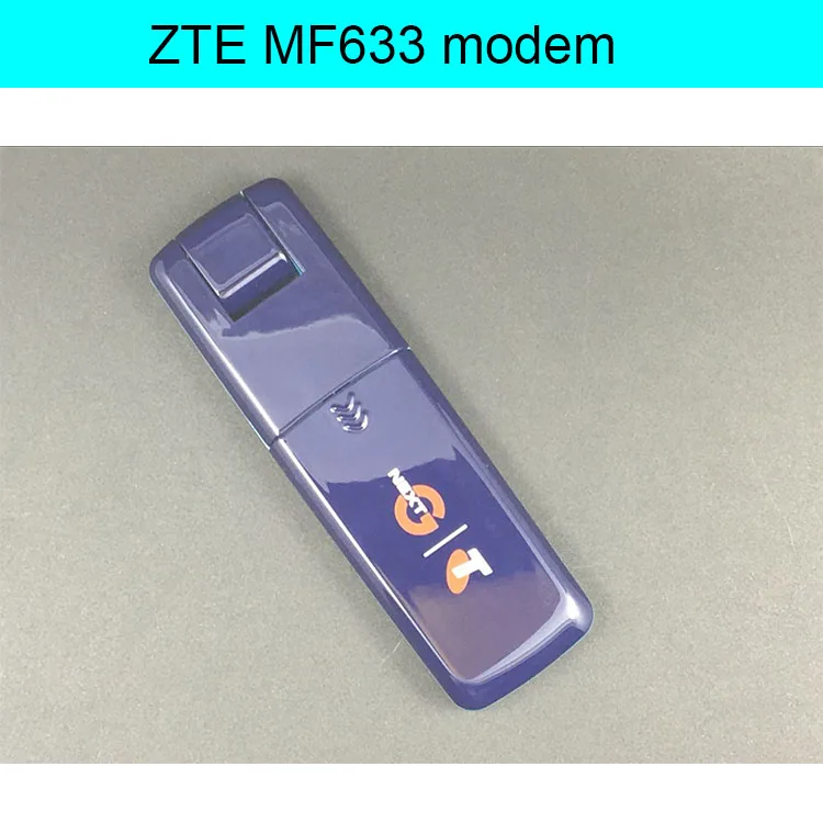 Оригинальный разблокировать ZTE mf633 HSPA 7.2 Мбит/с ZTE 3G модема встроенные UMTS/hsdpa 850/1900/2100 мГц