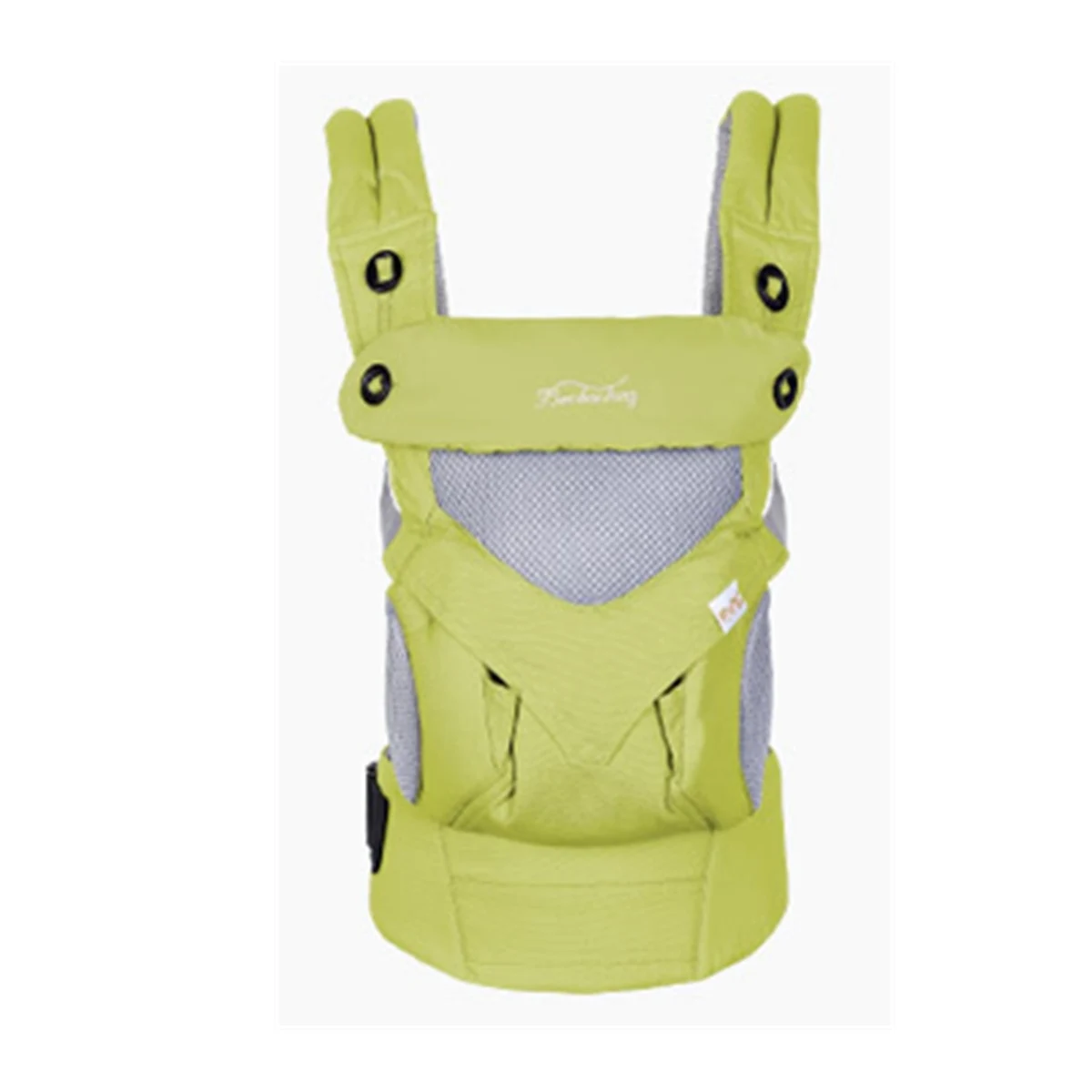 Breathable Style Gre Эргономичный слинг для женщин Многофункциональный Четырехпозиционный младенческий новорожденный кенгуру 360 крутой воздух для младенцев Воздухопроницаемый рюкзак - Цвет: Breathable Style Gre