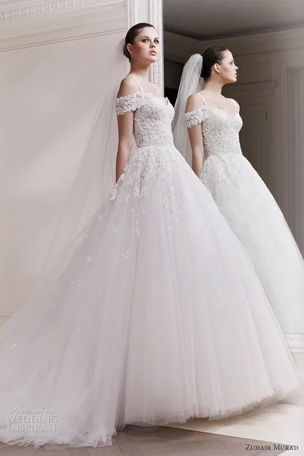 Y Off Shoulder Ball Gown Chapel Train Liqued Zuhair Murad Y Off Shoulder Ball Gown Chapel Train Liqued Zuhair Murad Wedding Dresses Prices Wdzu