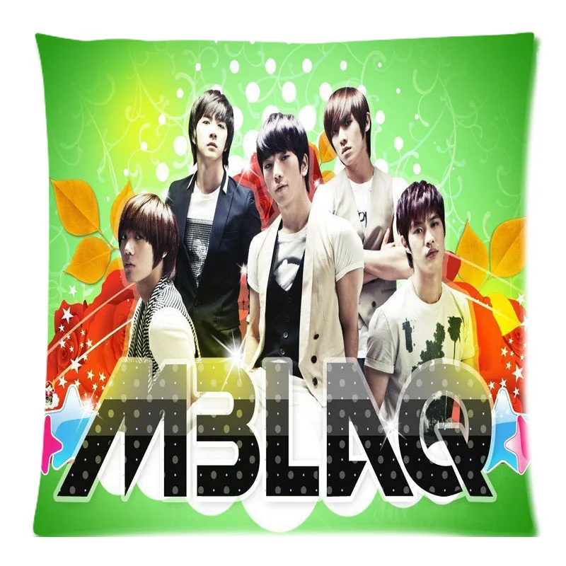 2018 на заказ Наволочка MBLAQ пледы наволочка полиэстер для дивана декоративная