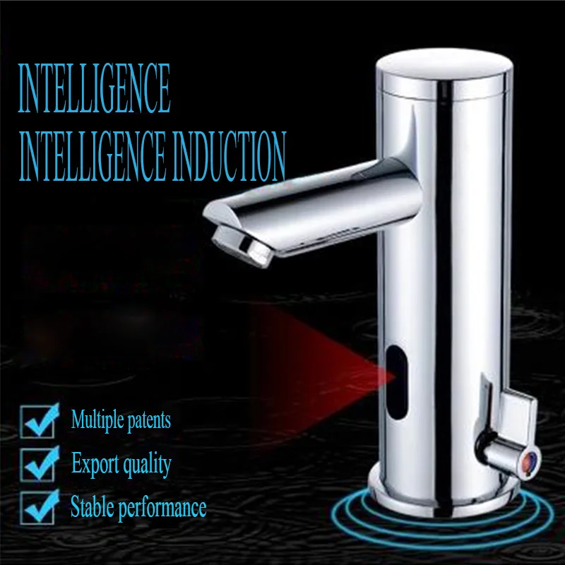 

Fully automatic induction faucet, integrated induction faucet, hand washing, intelligent infrared induction type faucet, hot and