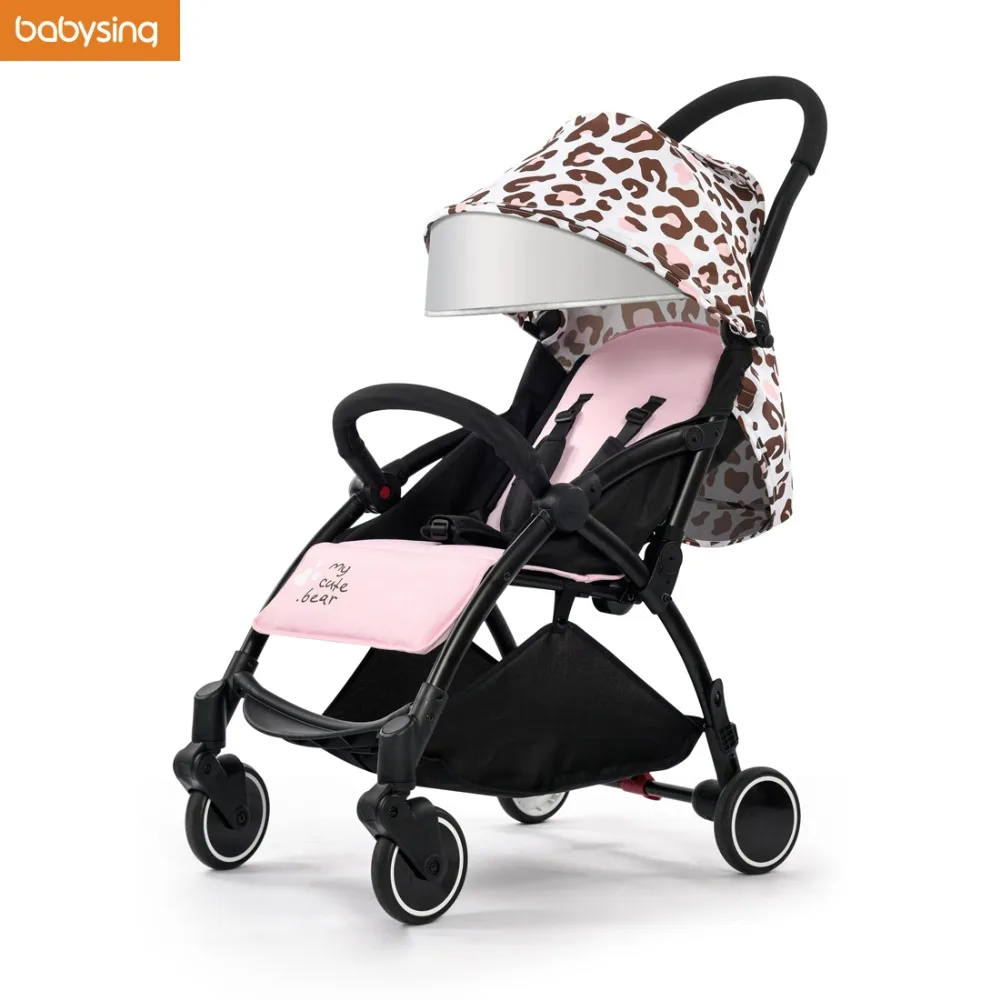 

Babysing Lightweight Baby Stroller Suitable for Spring Summer Foldable Travel Umbrella Pram Easy to Put Into Airplane and Train