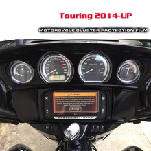 Para Harley14-later electra glide rua glide ultra limitado tri glide motocicleta scratch proteção filme protetor de tela
